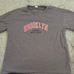 Brooklyn 1898 New York Gray T-Shirt